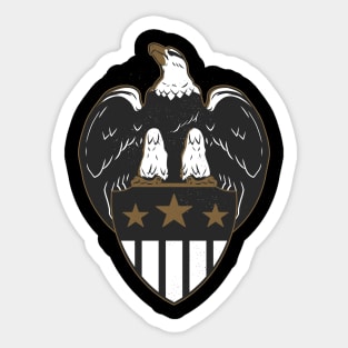 Eagle Shield Design Sticker